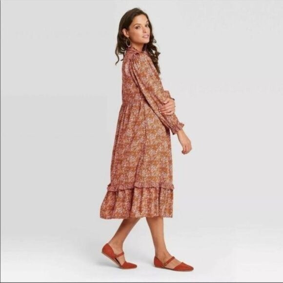 Universal Thread Dresses & Skirts - New Universal Thread Cottagecore Ruffle MIDI Dress